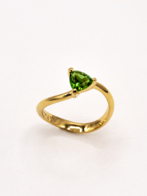 Anello 'Nastro' con Tormalina 