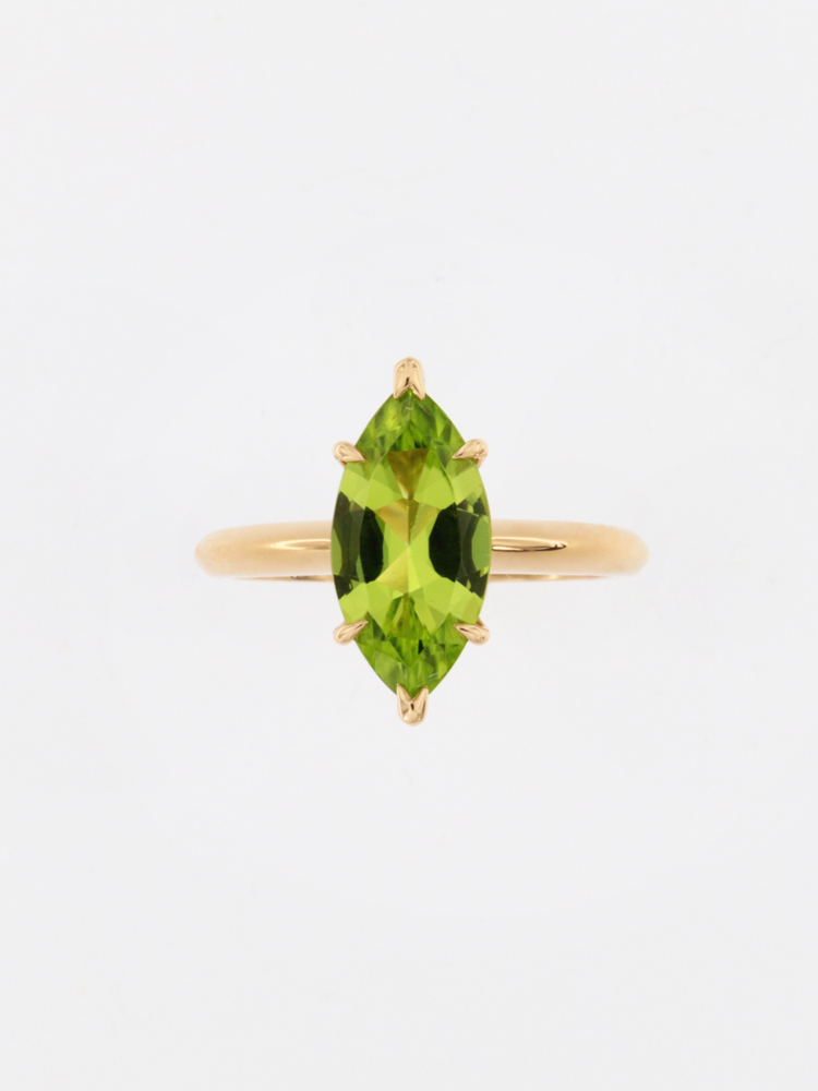 Anello Griffe con Peridoto   