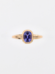 Anello Solitario con Tanzanite 